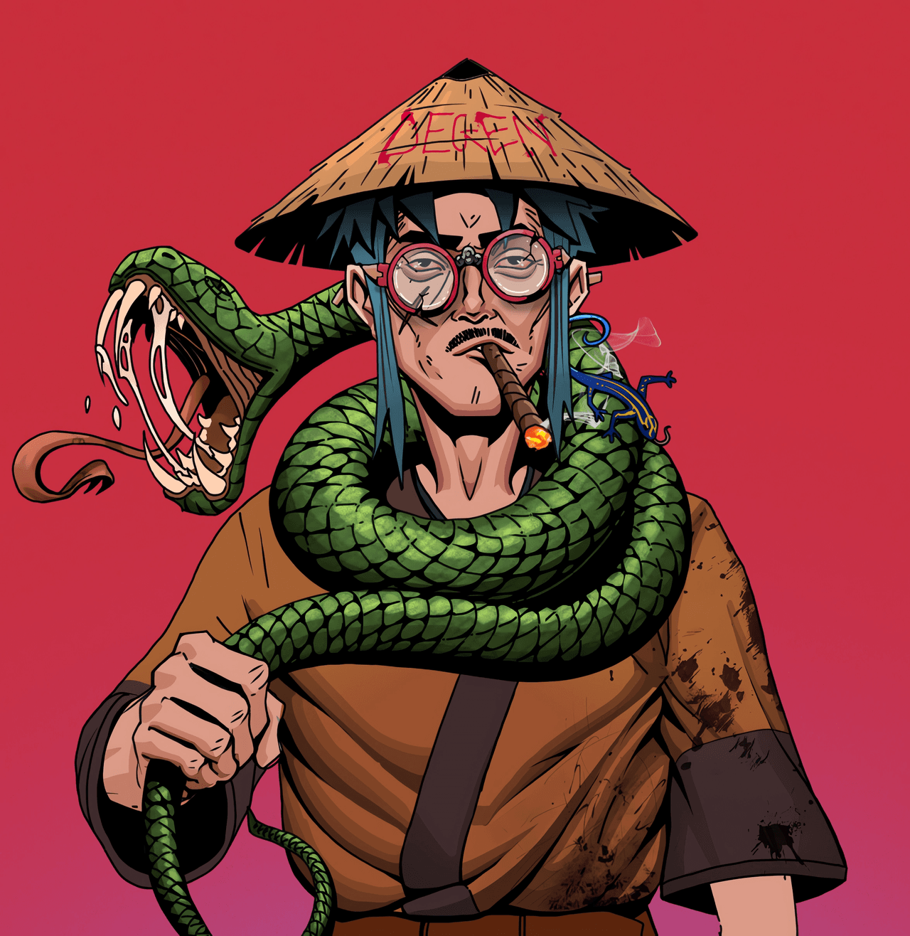 Drunk Lizard — Degen Dojo Accessories