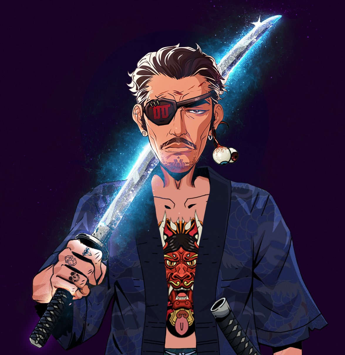 Empty Chaos — Degen Dojo Background